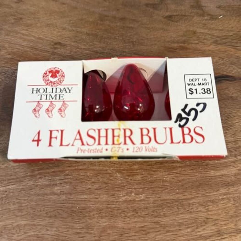 Holiday Time C7 Flasher Bulbs